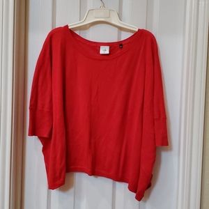 Cabi red sweater